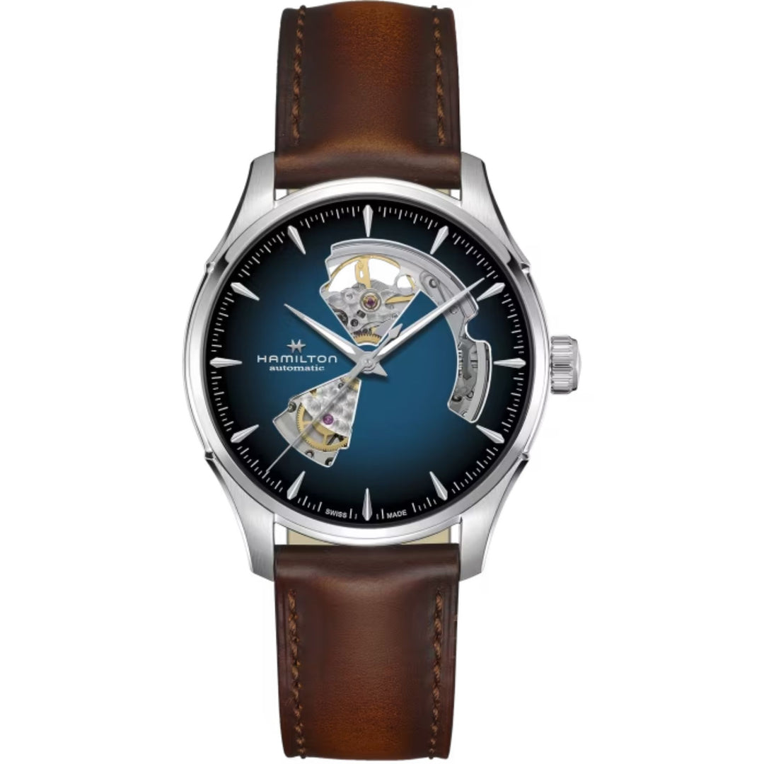 Relógio Hamilton Jazzmaster OPEN HEART AUTO - H32675540 - Automático 40mm