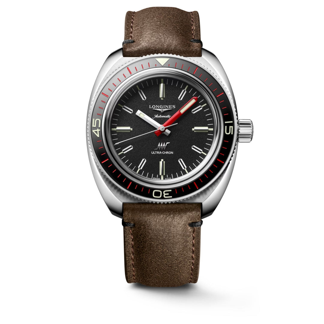 Relógio Longines Accuracy L2.836.4.52.2 - Automático 43mm