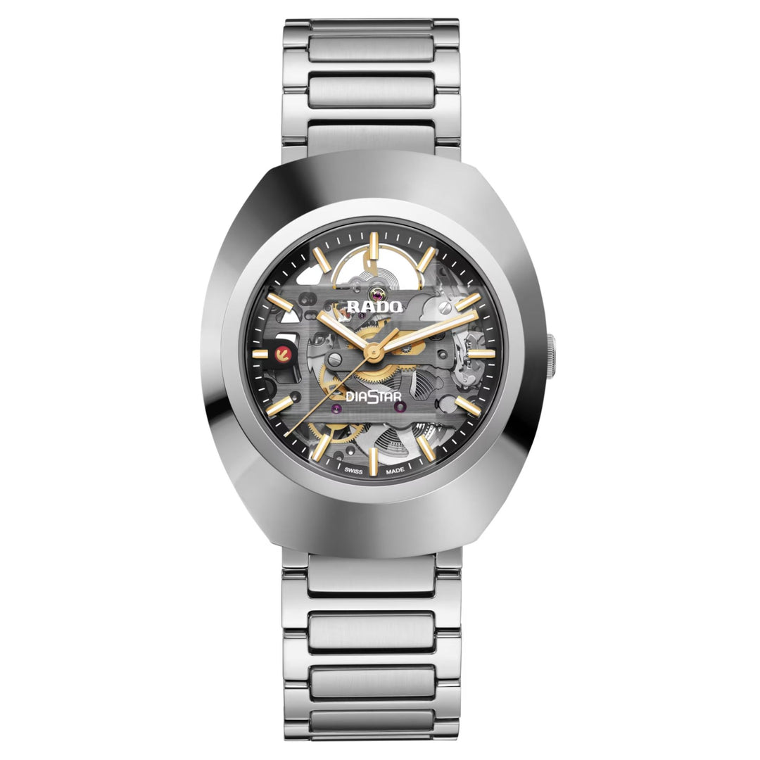 Relógio Rado DiaStar Original Skeleton R12162153 - Automático - 38mm ...