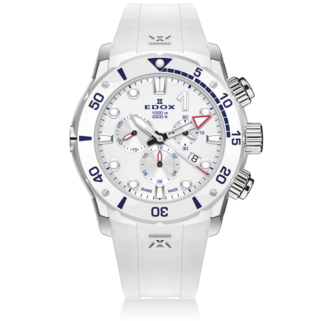 Relógio Edox CO-1 Chronograph Ø 45 mm | Quartzo 10242-TINB-BBUINR