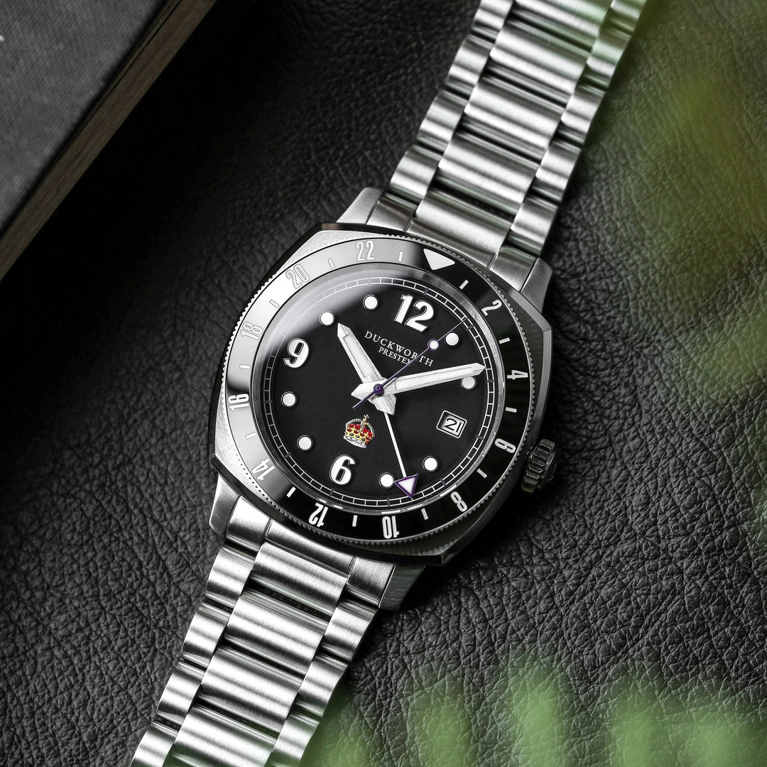 Relógio Duckworth Prestex Rivington GMT Special Edition 42mm automático