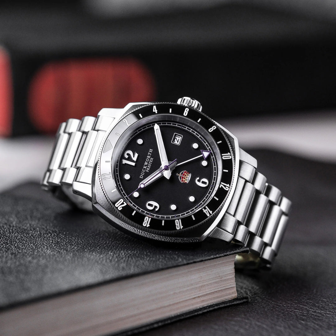 Relógio Duckworth Prestex Rivington GMT Special Edition 42mm automático