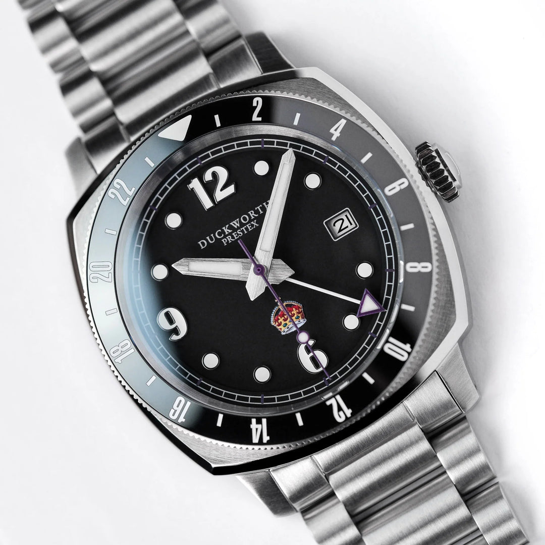 Relógio Duckworth Prestex Rivington GMT Special Edition 42mm automático
