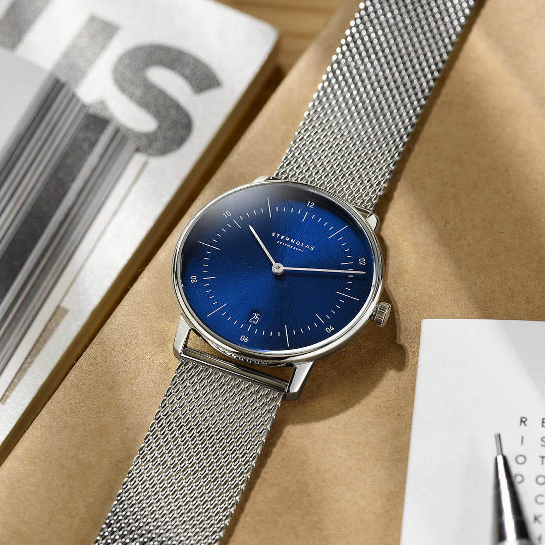 Relógio STERNGLAS Naos 38 mm S01-NA06-MI04 Quartz