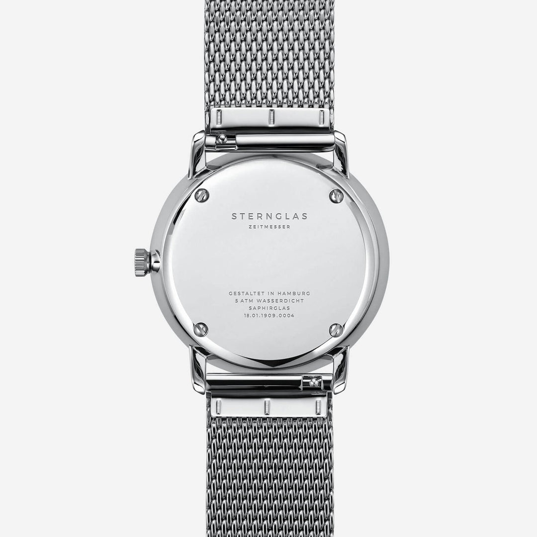 Relógio STERNGLAS Naos 38 mm S01-NA06-MI04 Quartz