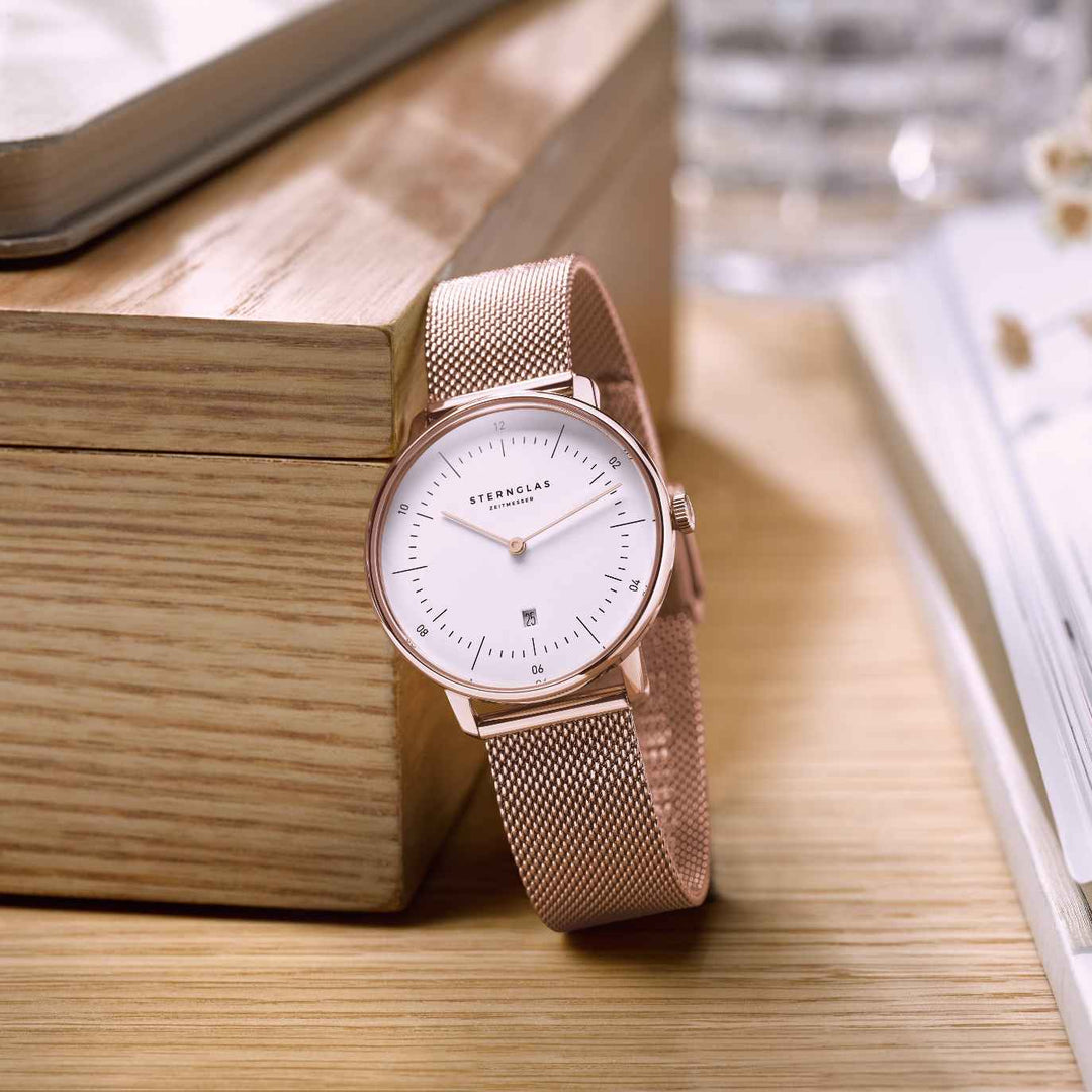 Relógio Feminino STERNGLAS Naos XS 33 mm S01-ND13-MI09 Quartz