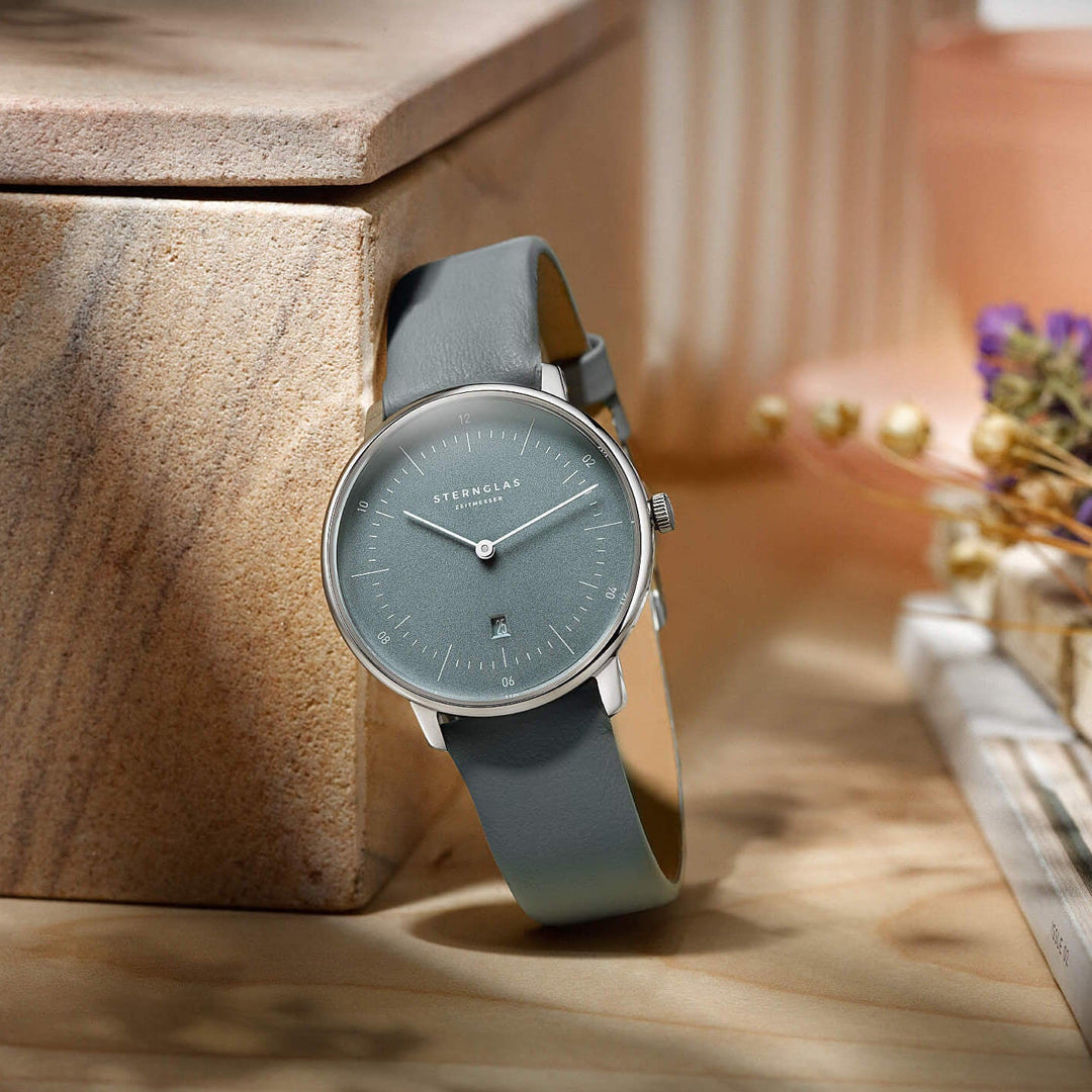 Relógio Feminino STERNGLAS Naos XS Edition Flora 33 mm S01-NDF17-KL10 Quartz