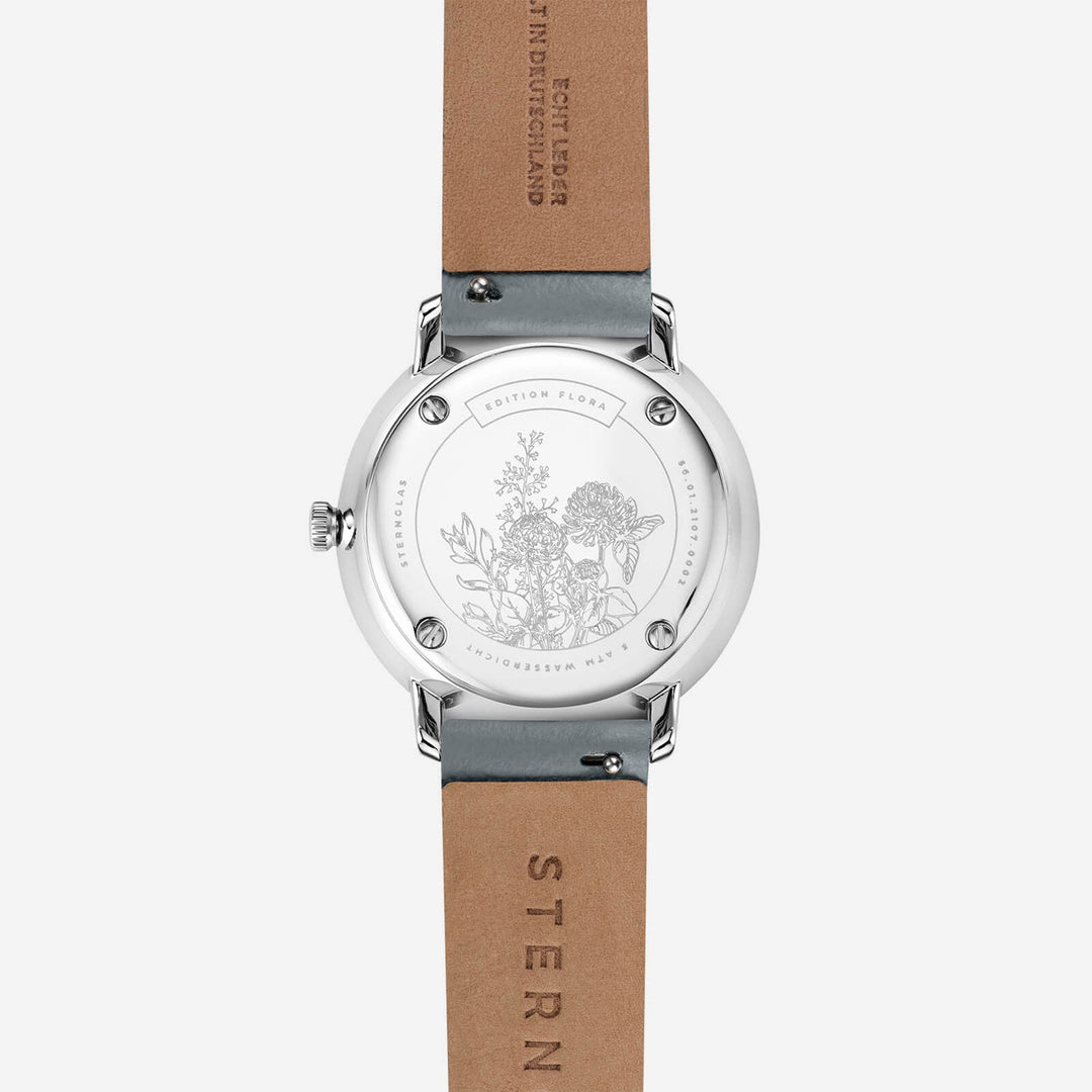 Relógio Feminino STERNGLAS Naos XS Edition Flora 33 mm S01-NDF17-KL10 Quartz