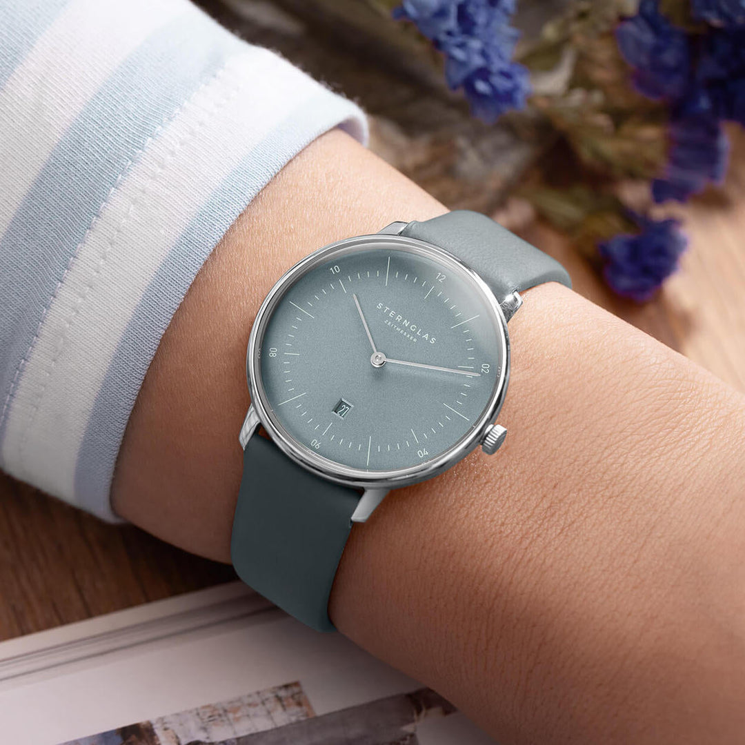 Relógio Feminino STERNGLAS Naos XS Edition Flora 33 mm S01-NDF17-KL10 Quartz