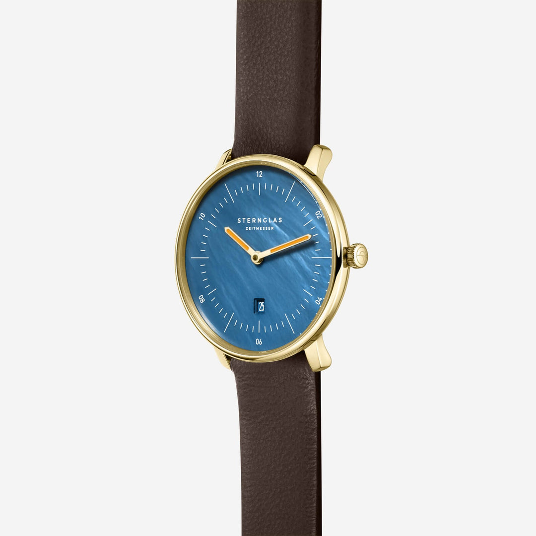 Relógio Feminino STERNGLAS Naos XS Edition Mother of Pearl 33 mm S01-NDP07-MI07 Quartz