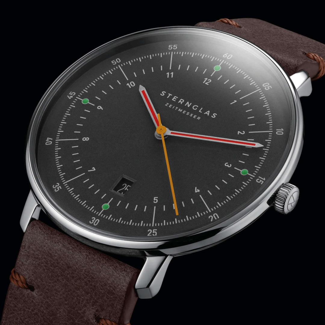 Relógio STERNGLAS Hamburg 42 mm S01-HH39-VI11 Quartz