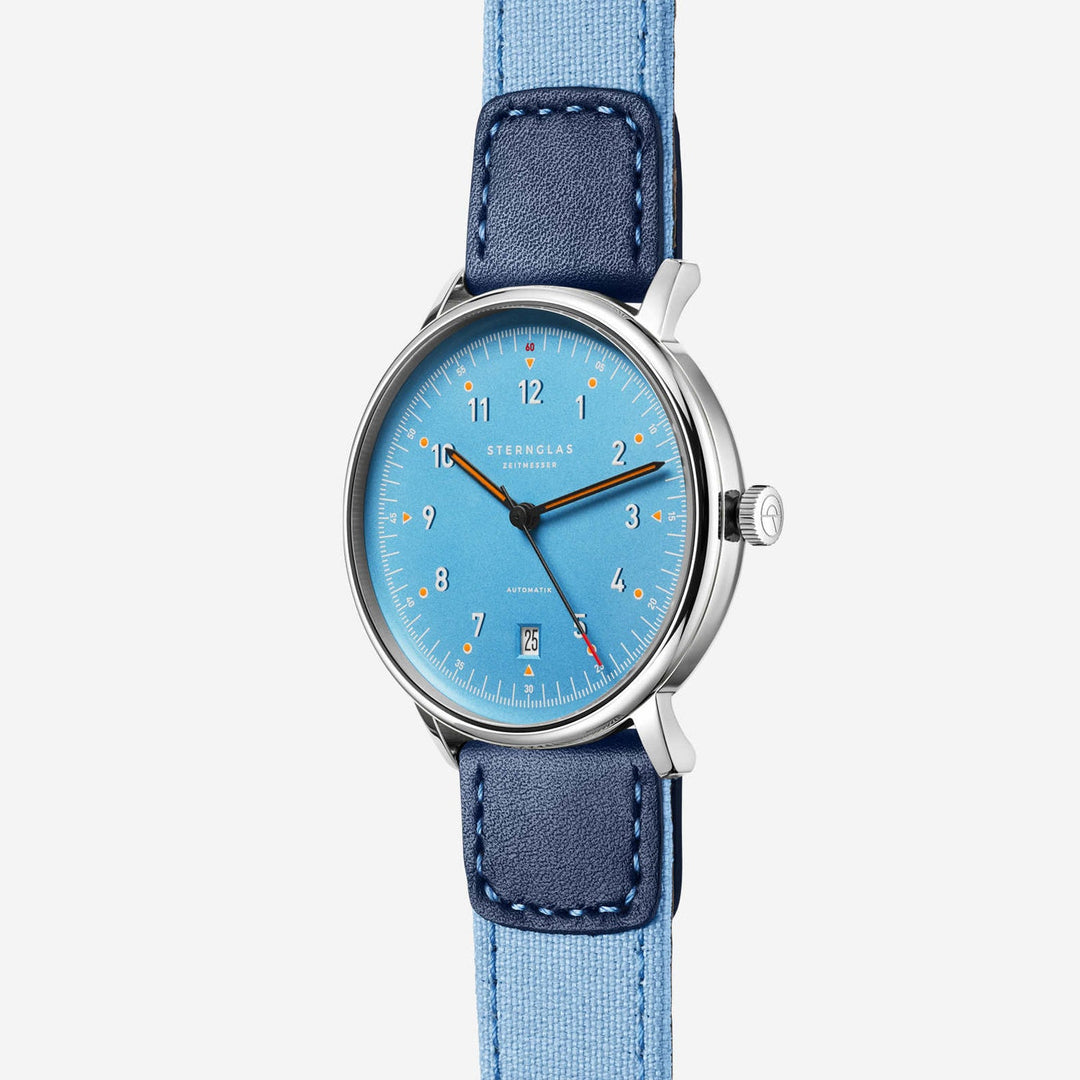 Relógio STERNGLAS Lumatik 38 mm S02-LM17-NY05 Automático