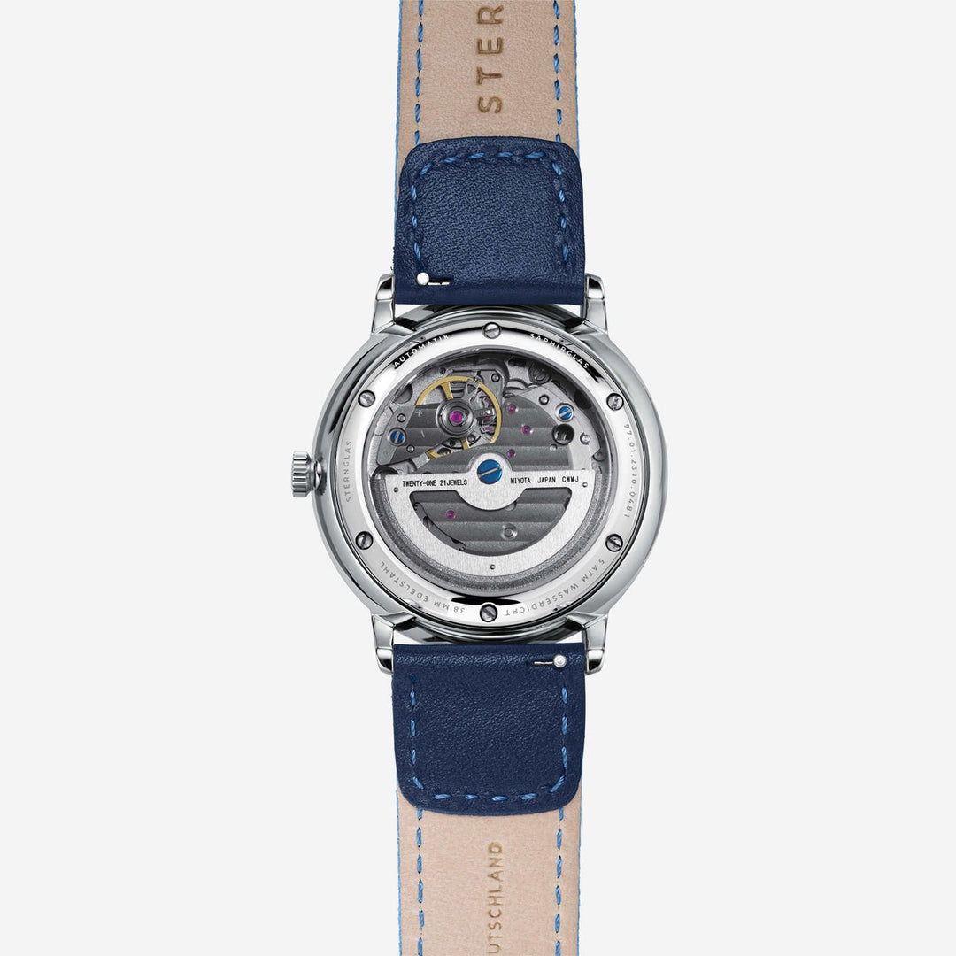 Relógio STERNGLAS Lumatik 38 mm S02-LM17-NY05 Automático