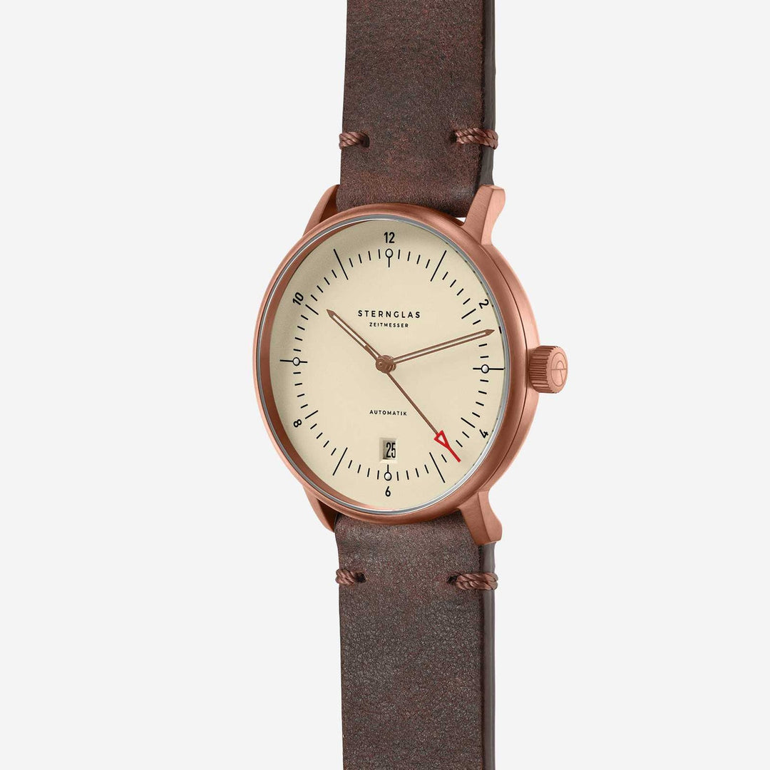 Relógio STERNGLAS Naos 38 mm S02-NA42-VI17 Automático