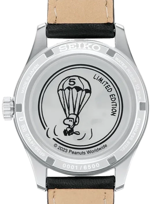 Relógio Seiko 5 Sports 55th Anniversary PEANUTS Limited Edition SBSA235