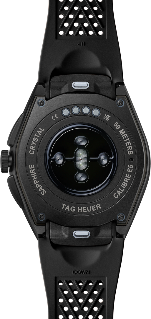 Relógio TAG Heuer Connected Calibre E5 45 mm Titanium DLC SBT8A80.BT6293