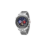 Carregue a imagem no visualizador da Galeria, Relógio Swan &amp; Edgar World Timer Mechanical Quartz Steel Blue