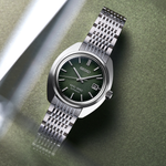 Carregue a imagem no visualizador da Galeria, Relógio SJE113 King Seiko KS1969 Re-Interpretation Green Textured Dial