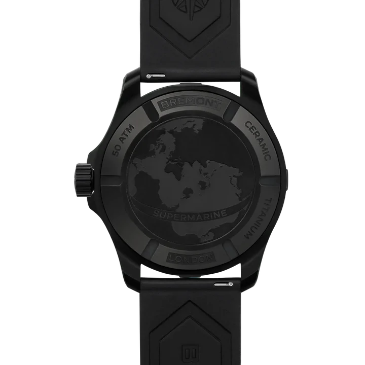 Relógio Bremont Supermarine Full Ceramic, Tactical Black
