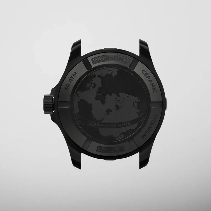 Relógio Bremont Supermarine Full Ceramic, Tactical Black
