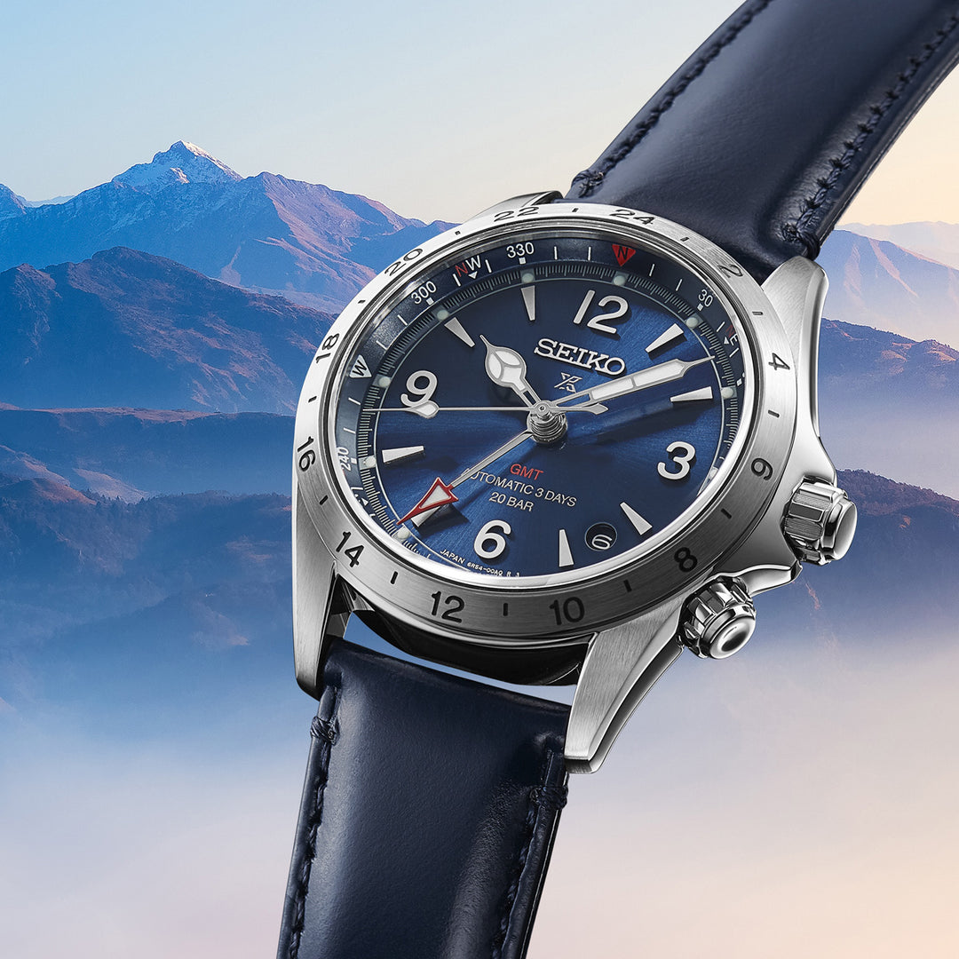 Relógio Seiko SPB377 Prospex Alpinist GMT