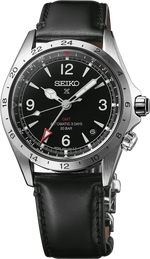 Carregue a imagem no visualizador da Galeria, Relógio Seiko SPB379 Alpinist GMT Black 3 Day Automático
