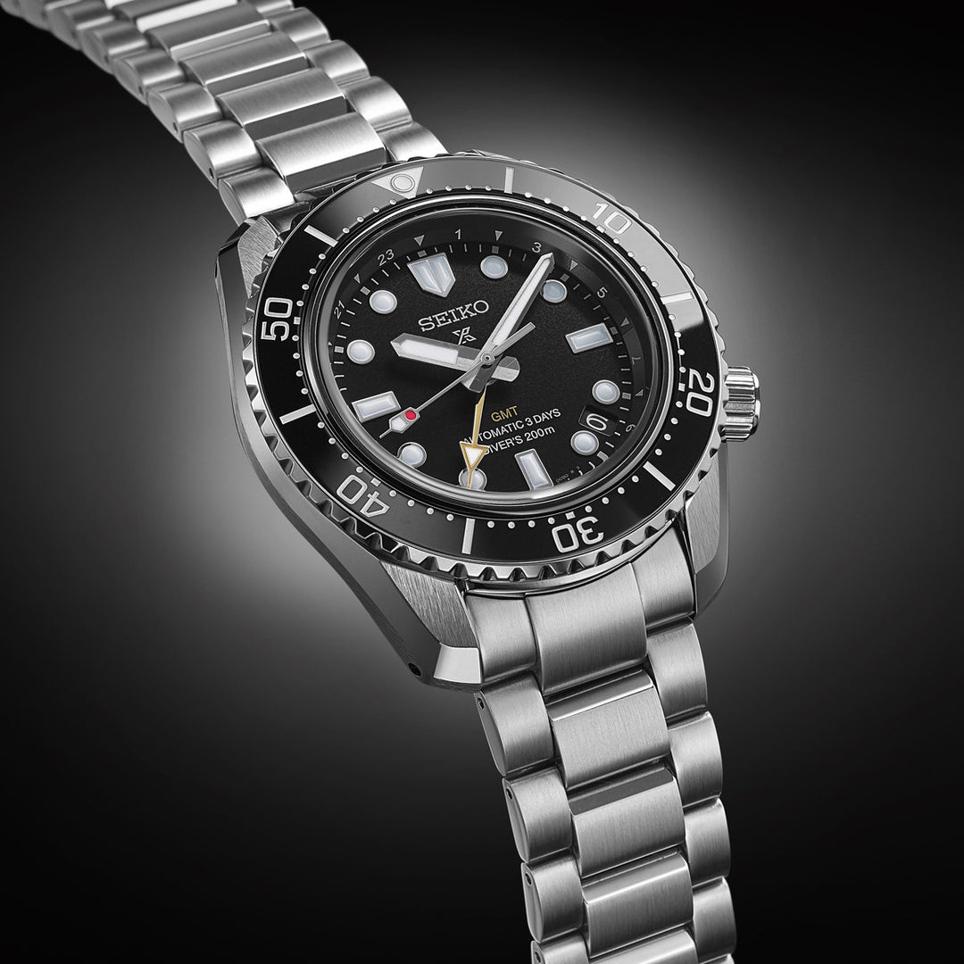 Relógio Seiko PROSPEX SPB383 Sea 1968 Diver’s Modern Re-Interpretation GMT
