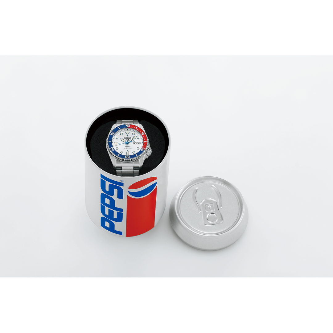 Relógio SEIKO SRPL99 SKX 5 Sports x Pepsi® Limited Edition