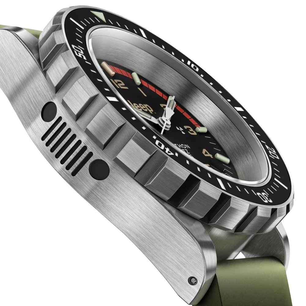 Relógio Marathon TSAR Diver's Jeep Rubicon 41mm  Quartzo
