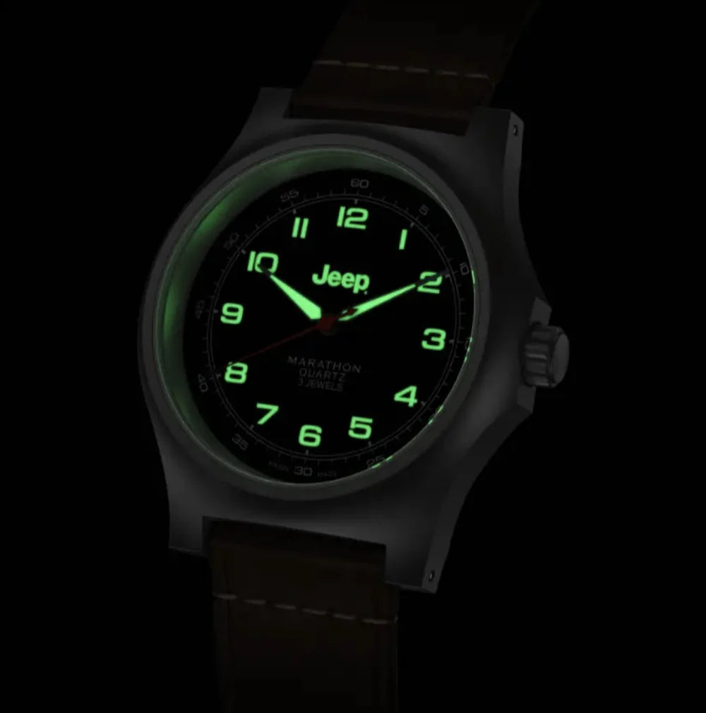 Relógio Marathon Jeep Willy's SSGPQ Officer's 41mm Quartzo