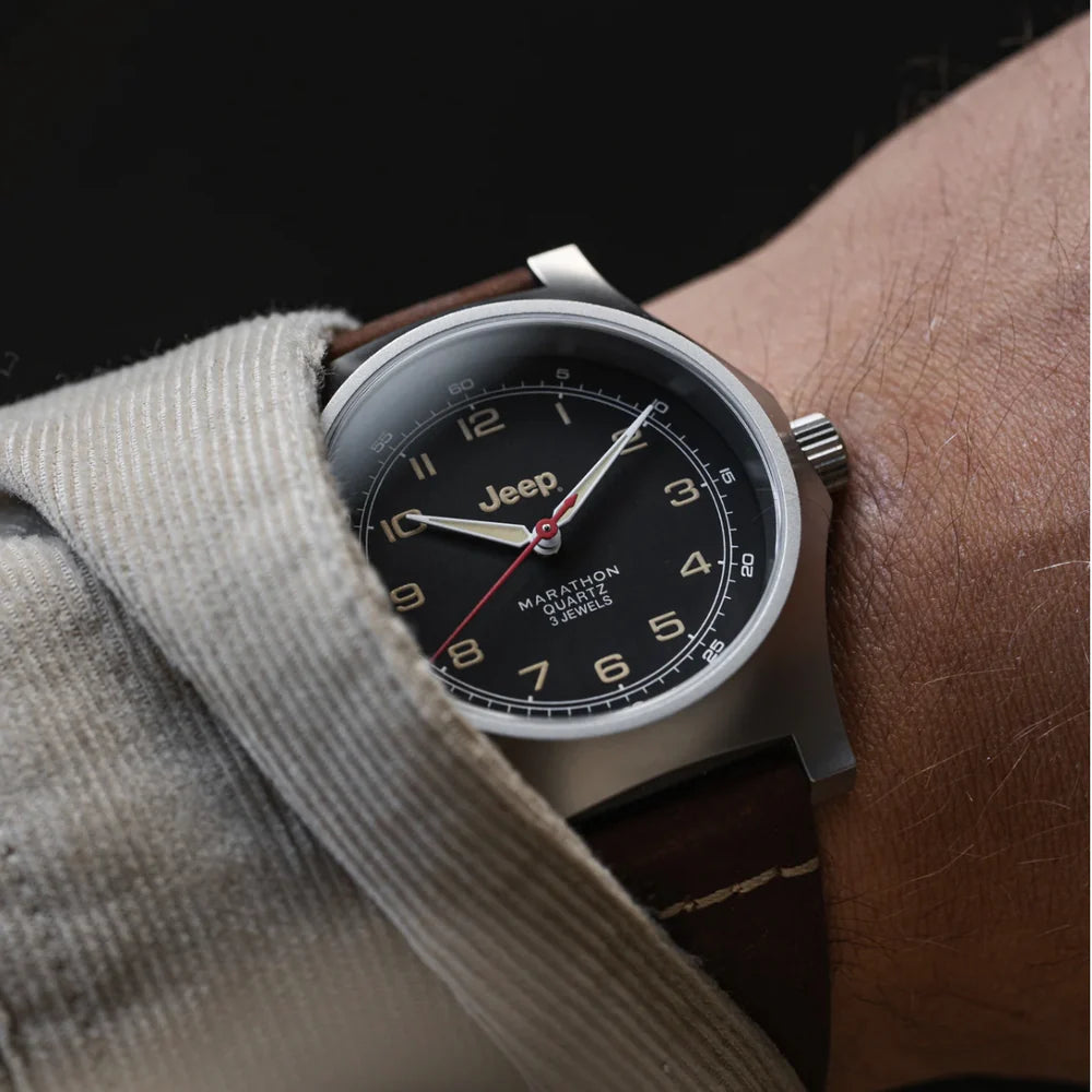Relógio Marathon Jeep Willy's SSGPQ Officer's 41mm Quartzo