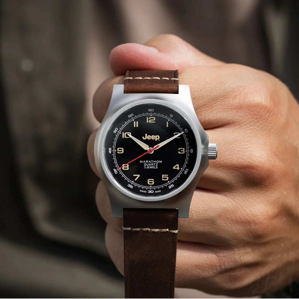 Relógio Marathon Jeep Willy's SSGPQ Officer's 41mm Quartzo