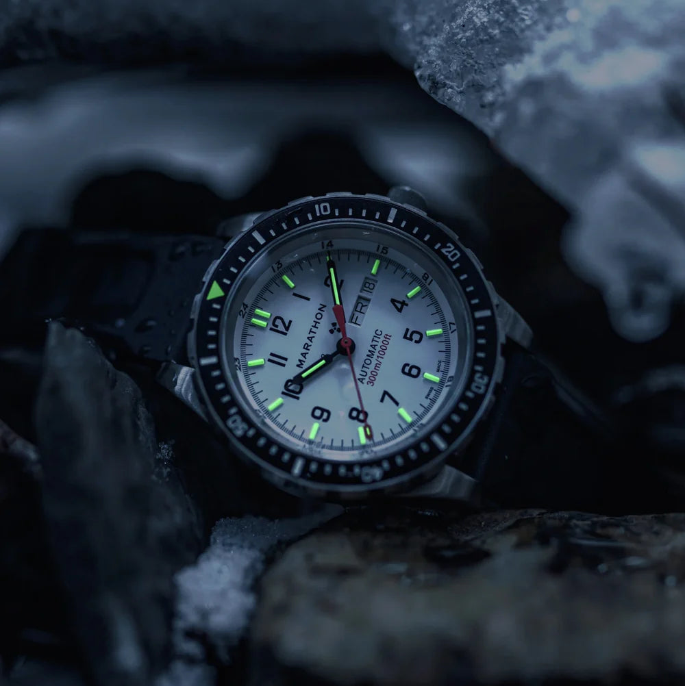 Relógio Marathon JDD Type II - Diver's Arctic Edition 46mm Automático