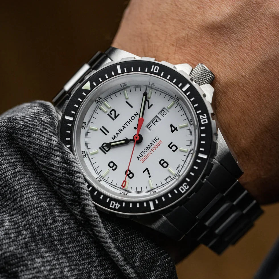 Relógio Marathon JDD Type II - Diver's Arctic Edition 46mm Automático
