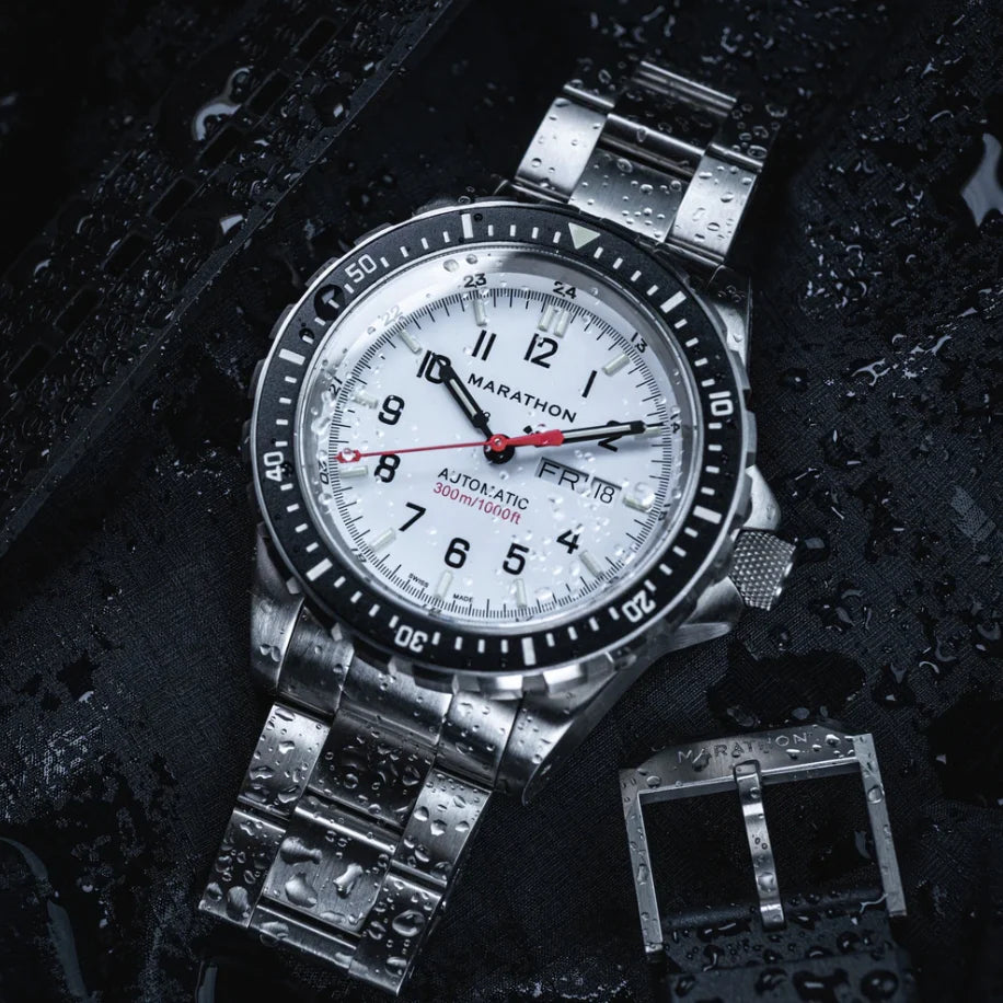 Relógio Marathon JDD Type II - Diver's Arctic Edition 46mm Automático