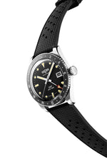 Carregue a imagem no visualizador da Galeria, Relógio Vulcain 680174A07.BHM286 Skindiver GMT - Black Luminova Beige Automático
