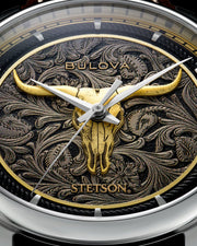Relógio Bulova 96A334 Stetson Longhorn Automático