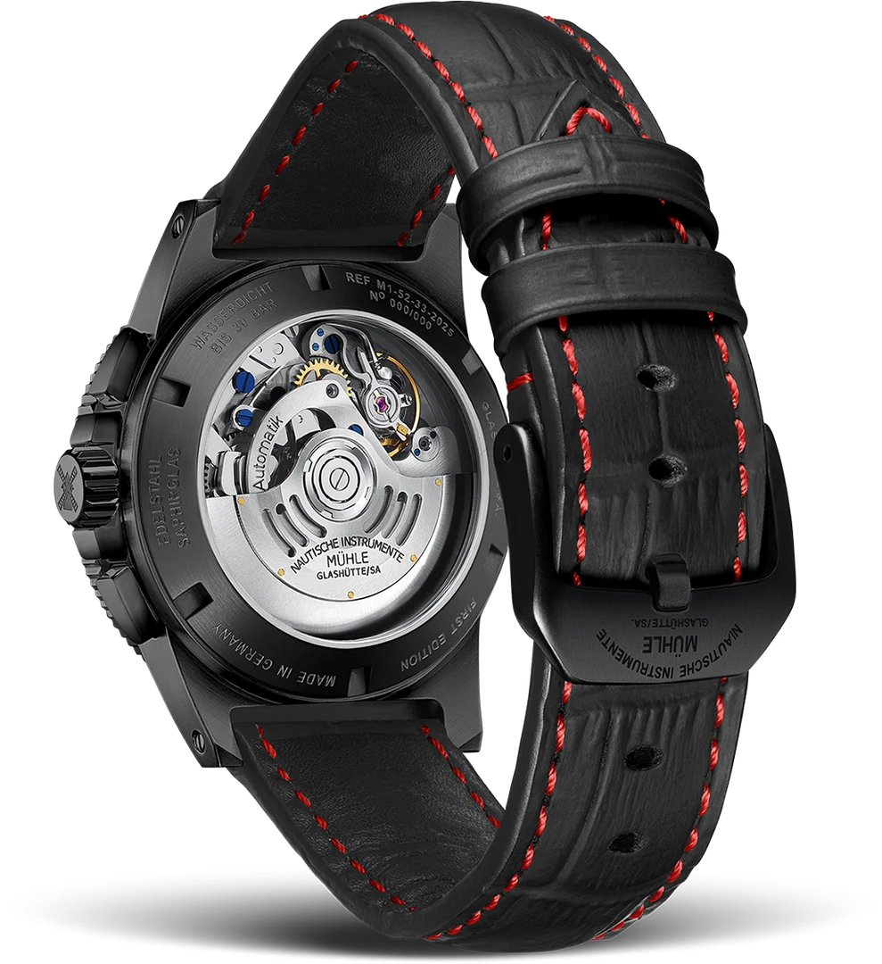 Relógio Mühle-Glashütte M1-52-33-2025 Sportivo Power Chronograph First Edition Automático