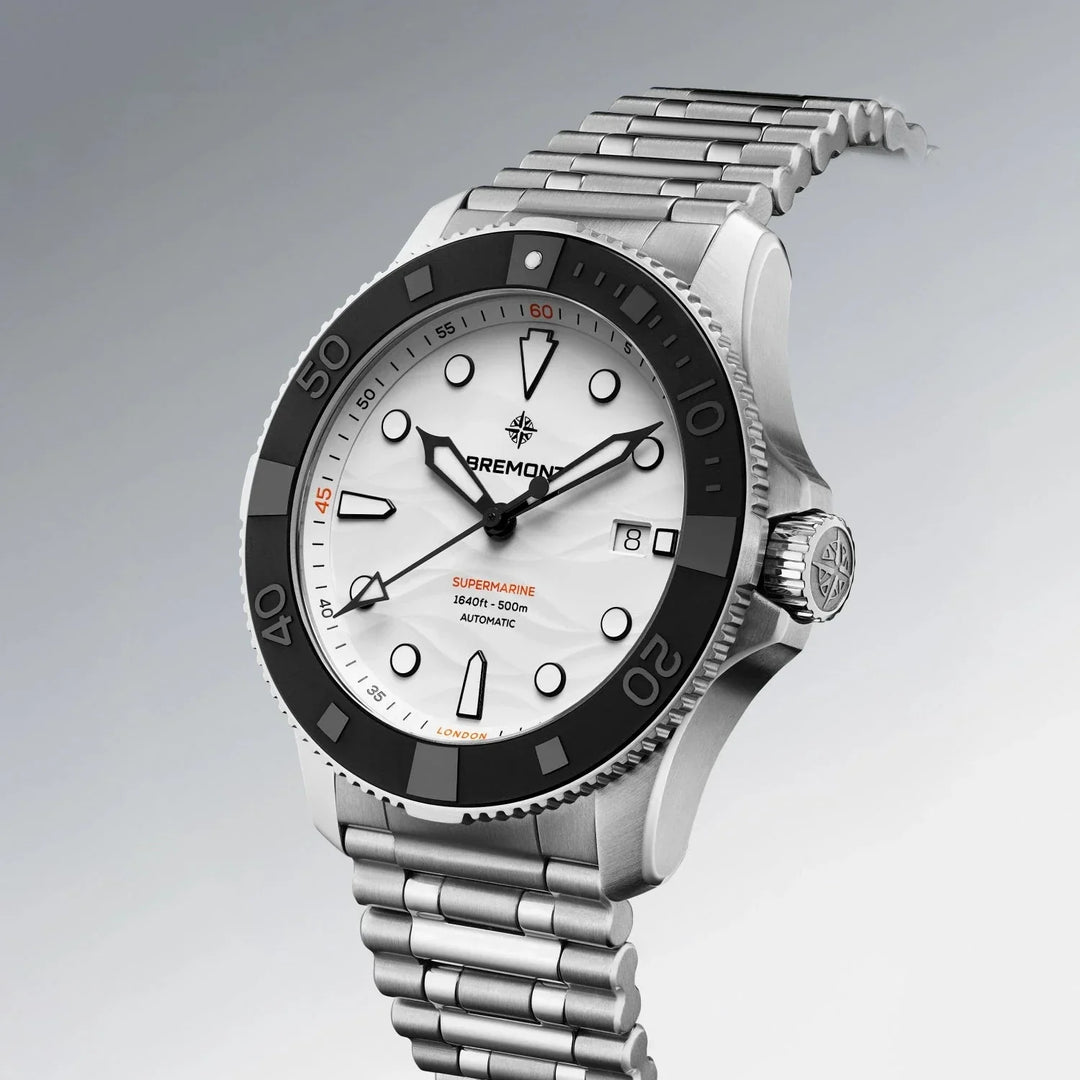 Relógio Bremont Supermarine 500m, Polar White