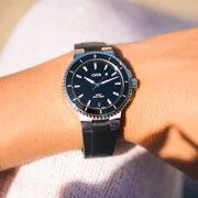 Relógio Oris 01 733 7792 4194-07 4 19 64FC Aquis Date Diamonds 36.50 mm