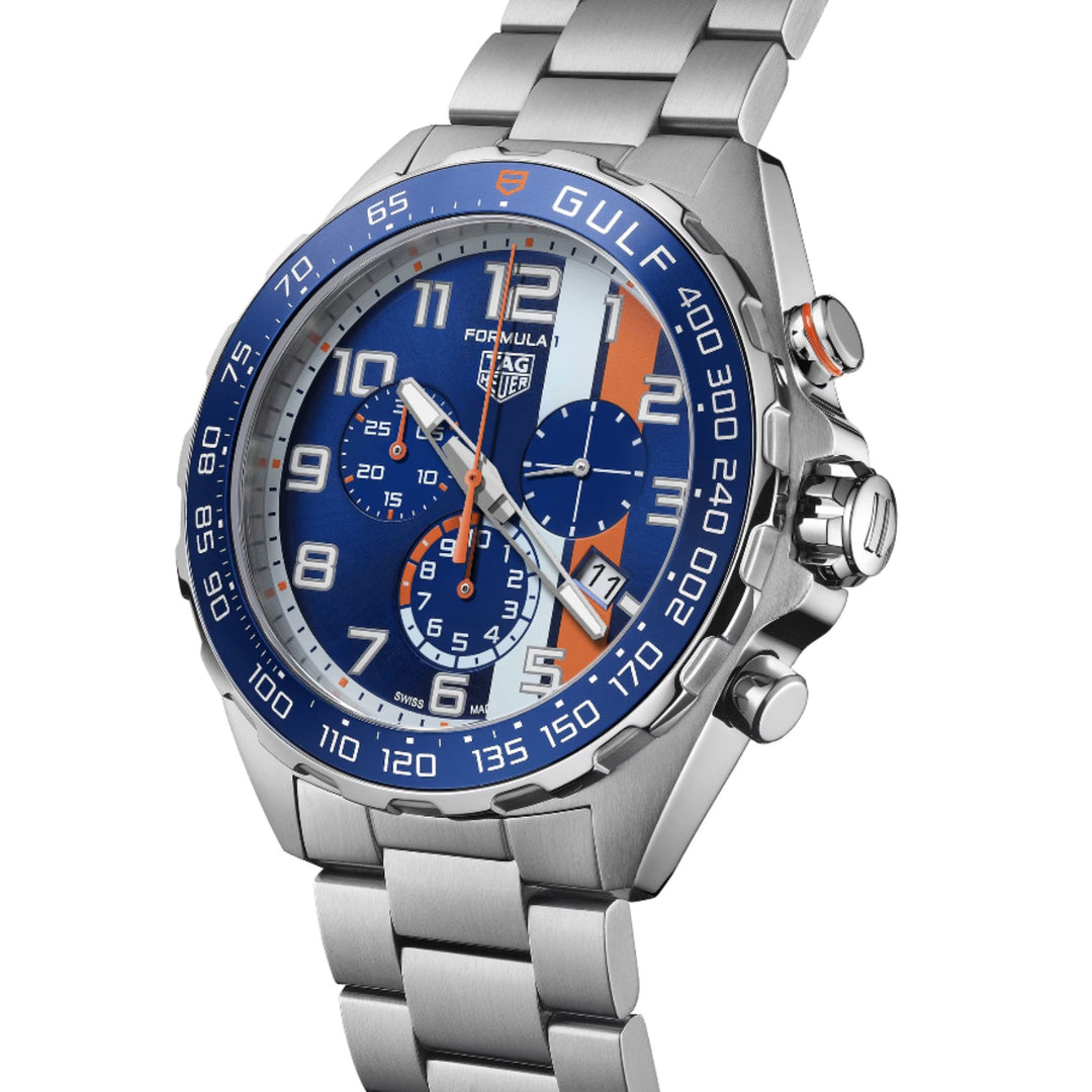 Relógio TAG Heuer Formula 1 Gulf CAZ101AT.BA0842 - Quartzo 43mm