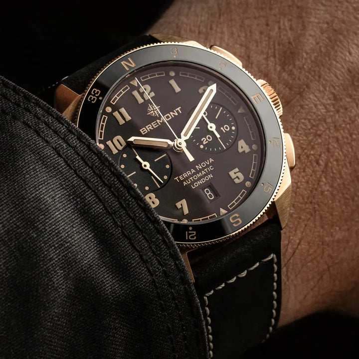 Relógio Bremont Terra Nova 42.5 Chronograph, Rose Gold