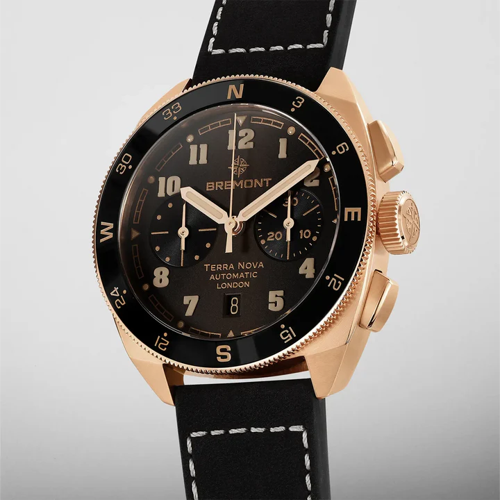 Relógio Bremont Terra Nova 42.5 Chronograph, Rose Gold