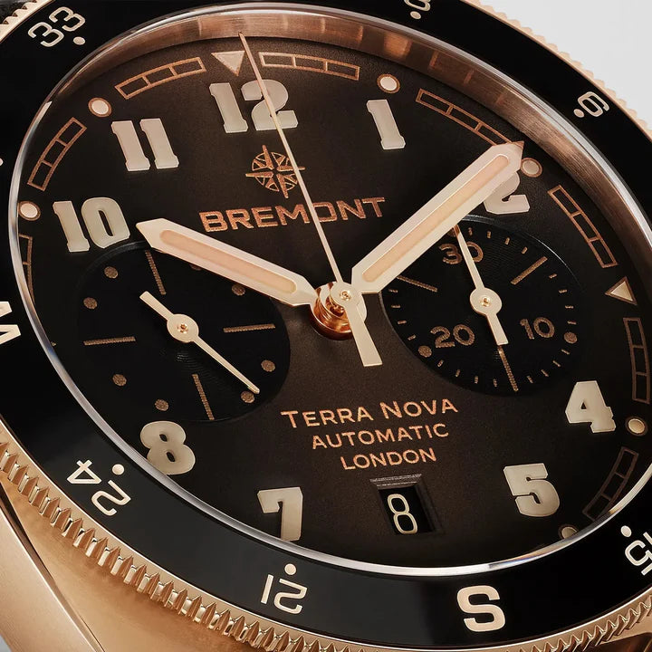 Relógio Bremont Terra Nova 42.5 Chronograph, Rose Gold