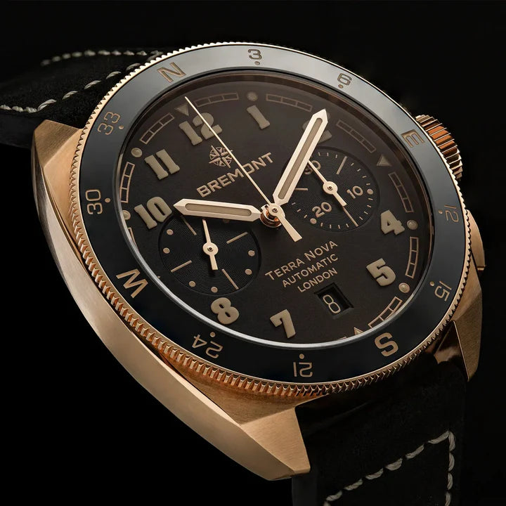 Relógio Bremont Terra Nova 42.5 Chronograph, Rose Gold