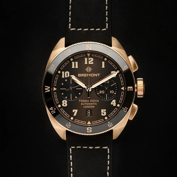 Relógio Bremont Terra Nova 42.5 Chronograph, Rose Gold