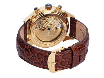 Relógio Tufina KINGSTON THEOREMA GM-117-4A GOLD - Automático 44mm