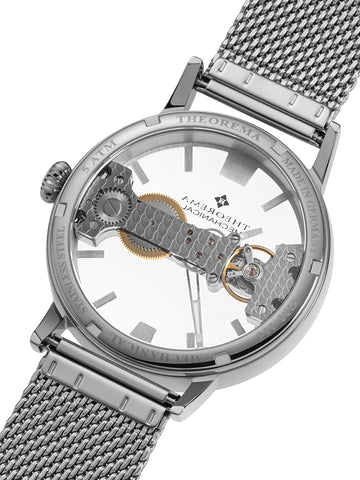 Relógio Tufina SAN FRANCISCO THEOREMA GM-116-9 SILVER - Automático 44mm