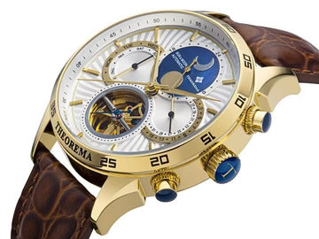 Relógio Tufina KINGSTON THEOREMA GM-117-3 GOLD - Automático 44mm