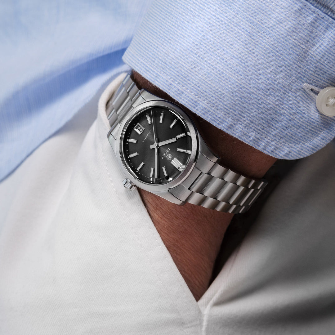 Relógio TRASKA Commuter 36 Slate Black 3205